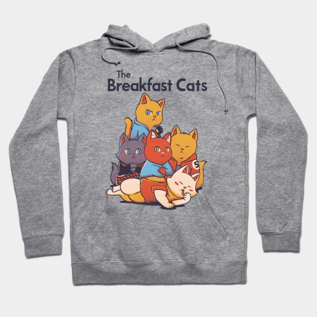 The Breakfast Club Cat by Tobe Fonseca Hoodie by Tobe_Fonseca